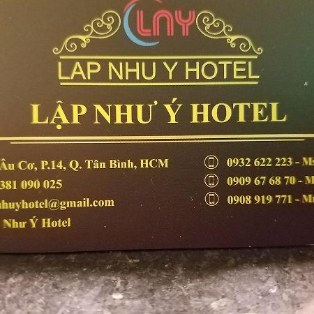 Lap Nhu Y Hotel Thành Pho Ho Chí Minh Esterno foto